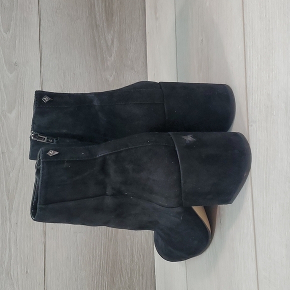 Sam Edelman Womens Taye Suede Leather Heels Shoes Boots sz 9.5M - Picture 6 of 15